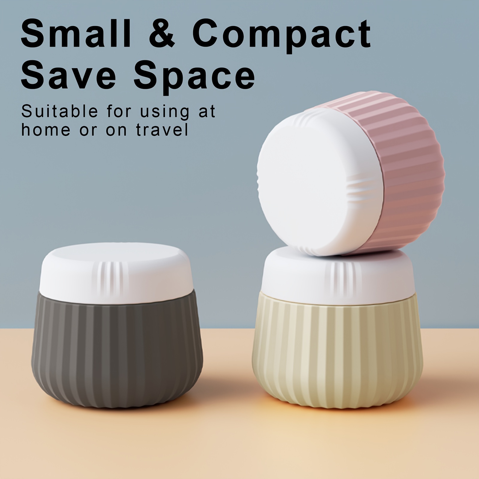Travel Accessories Needed - Toiletartikelen Reiscontainers, siliconen crèmepotten Tsa-goedgekeurde reiscontainers