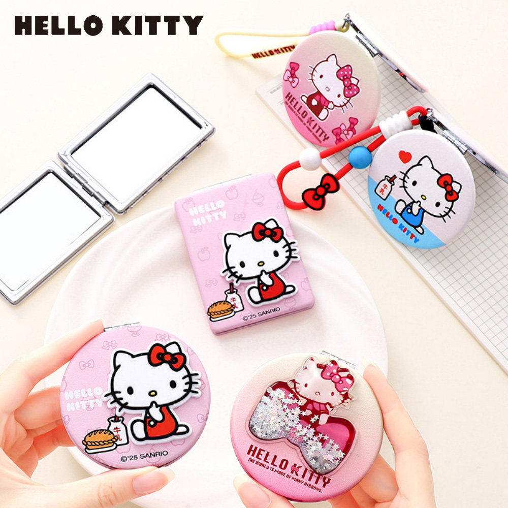 Travel Accessories Needed - Echte Sanrio Hello Kitty opvouwbare make-upspiegels