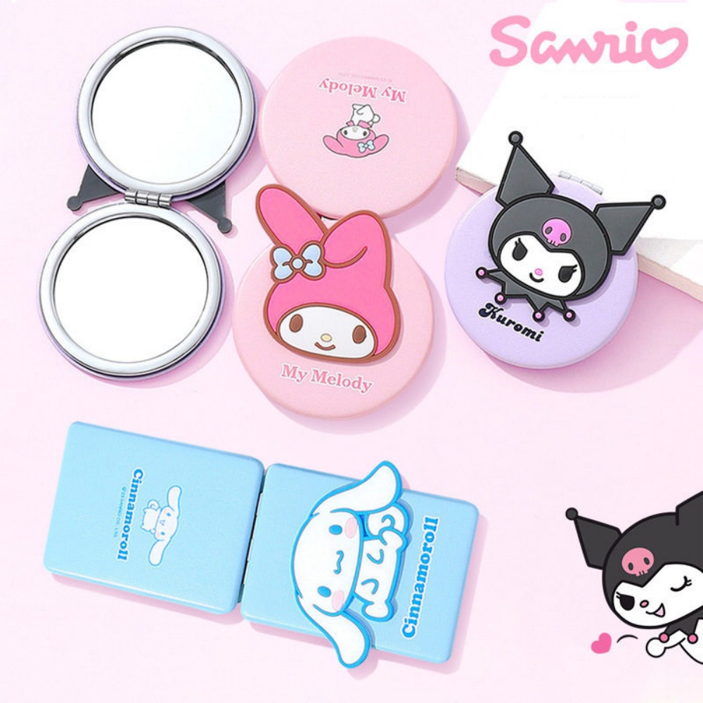 Travel Accessories Needed - Echte Sanrio Cinnamoroll Melody Fold tweerichtingsspiegels
