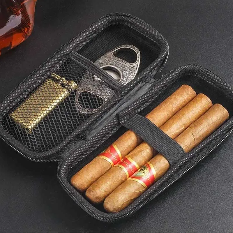 Travel Accessories Case - Draagbare sigarenkoffer van EVA, lichtgewicht reistas