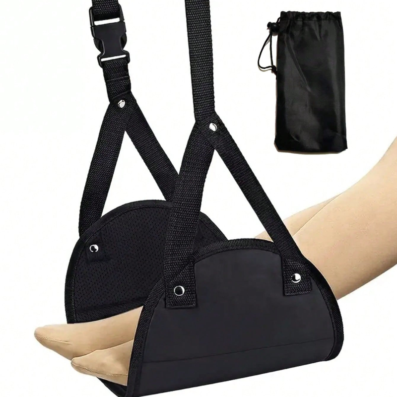 Travel Accessories For Train - Draagbare verstelbare voetsteun hangmat voor vliegtuigreizen