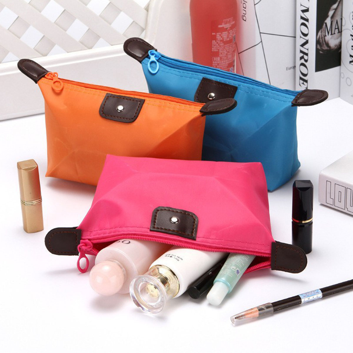 Travel Accessories - Opvouwbare cosmetische opbergtas voor dames in