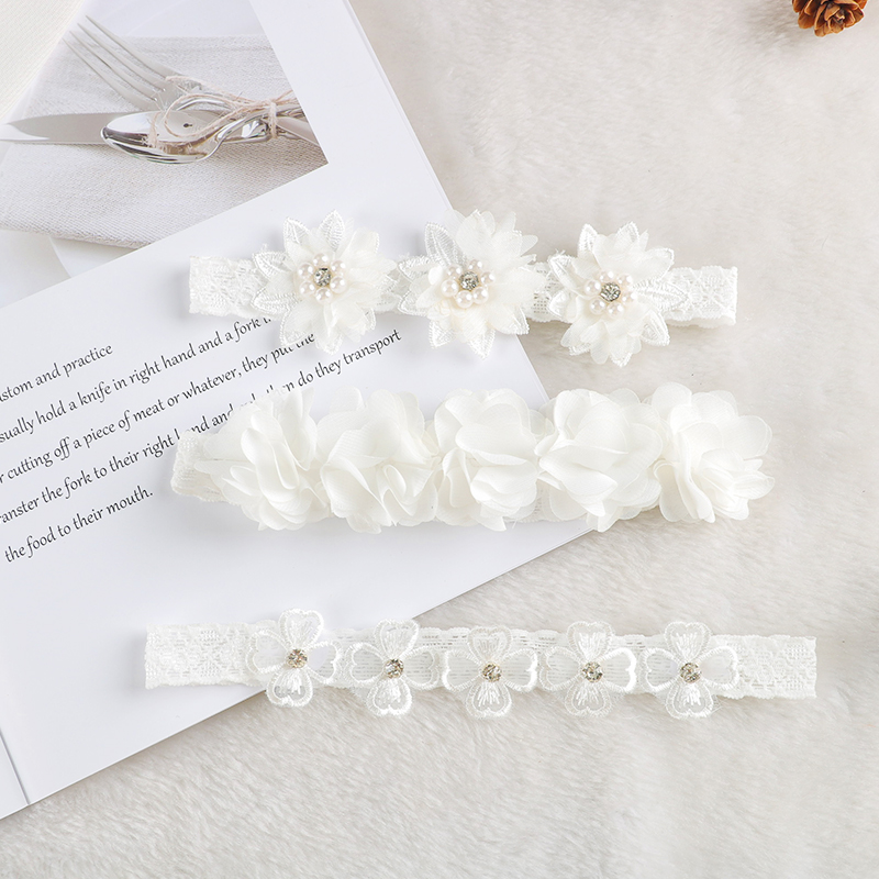 Travel Accessories For 3 Year Old - Baby Hoofdband Bloem Strikken Kroon Hoofdbanden