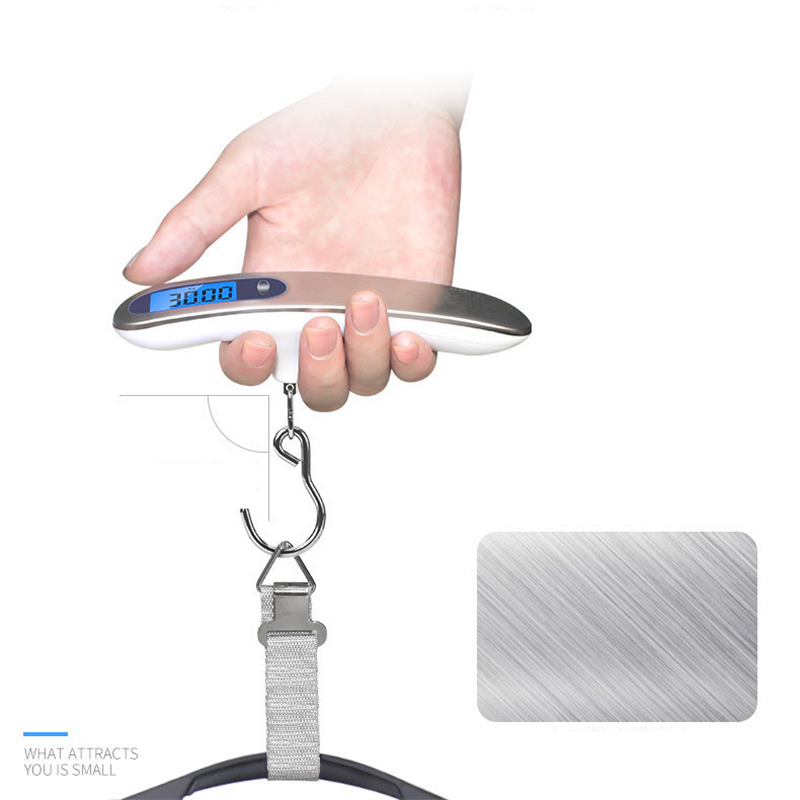 Luggage Scale Hanging - Draagbare Schaal Digitale LCD Display 110lb/50kg