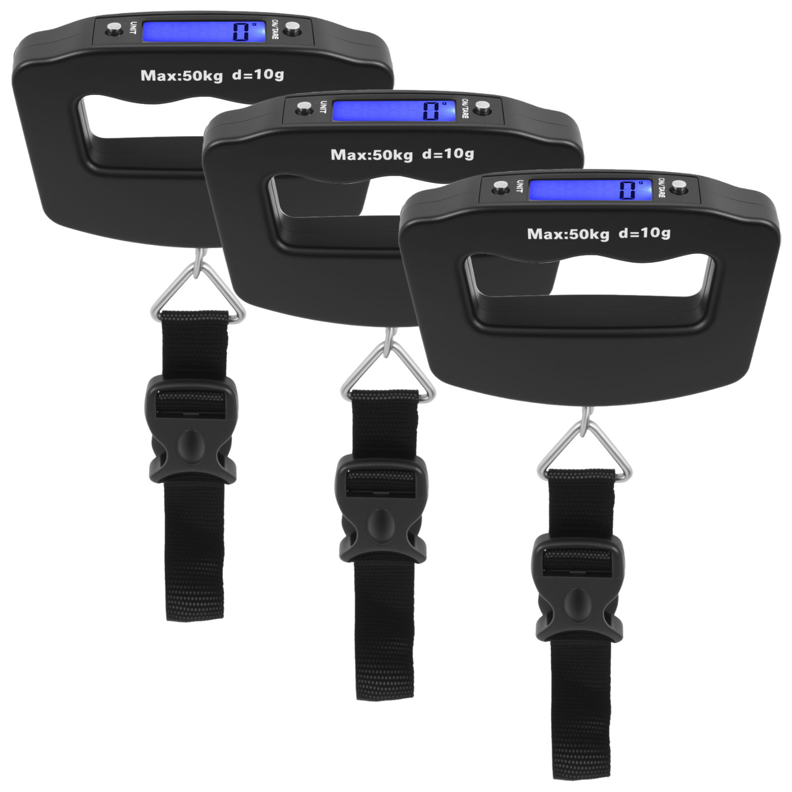 Luggage Scale Hanging - LCD Digitale Bagageweegschaal Draagbare Elektronische Weegschaal