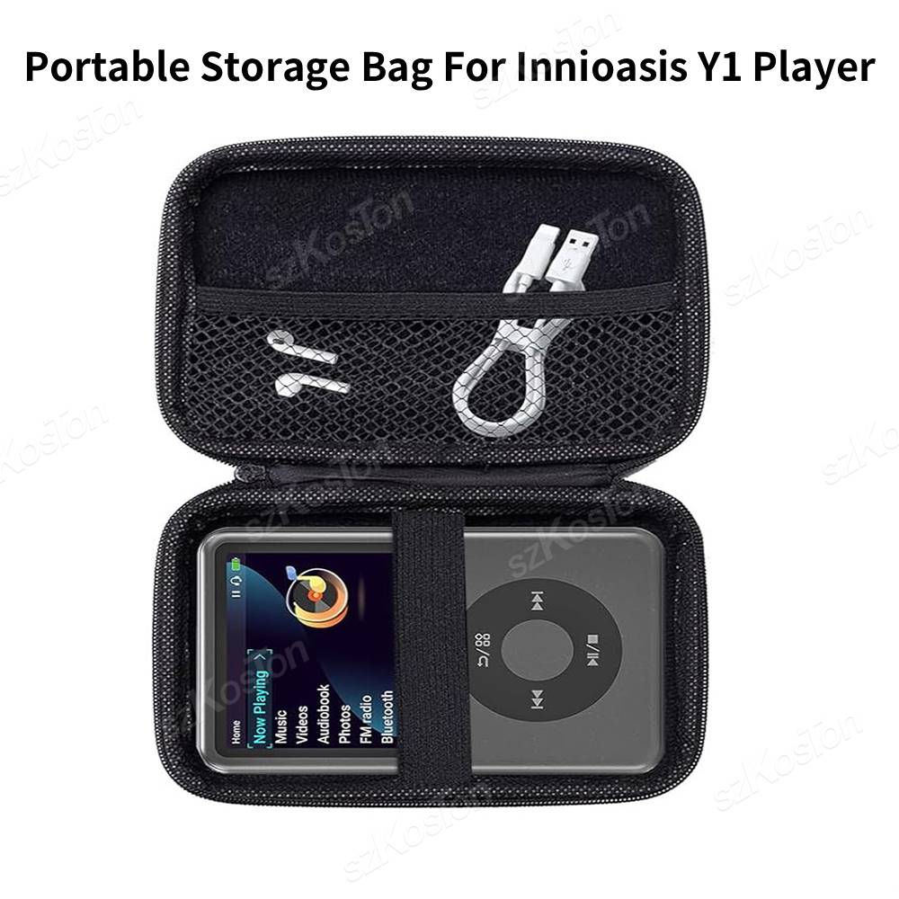 Travel Accessories Case - Draagbare reisopbergtas voor Innioasis Y1-spelers EVA-draagtas