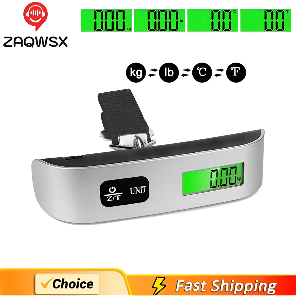 Luggage Scale Hanging - Draagbare Schaal Digitale LCD Display 110lb/50kg