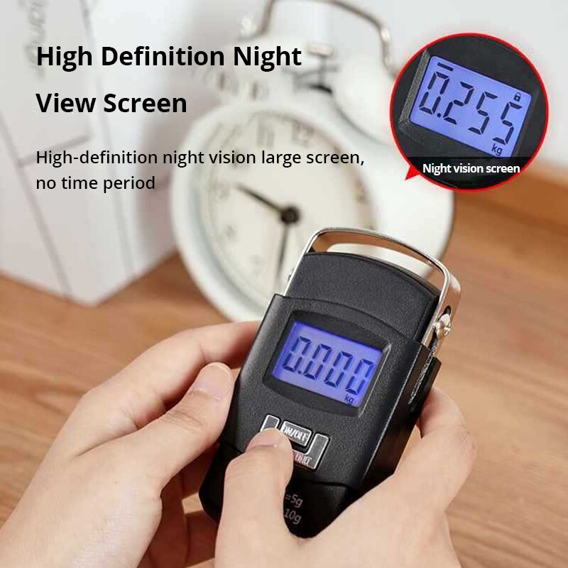 Draagbare digitale bagageweegs - Luggage Scale Hanging recensie en prijs