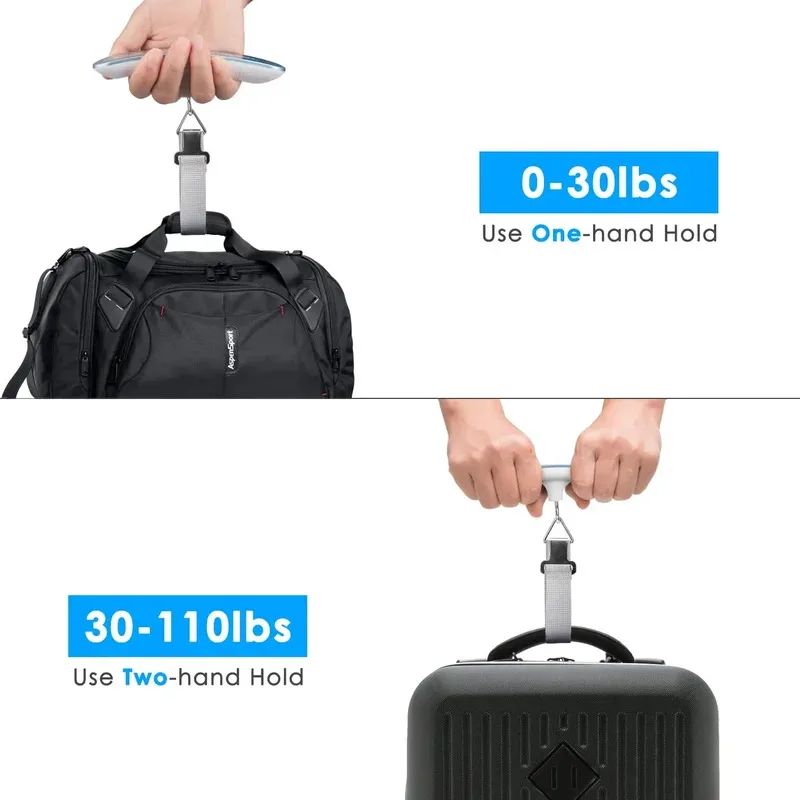 Visschubben 50kg/110lb Draagba - Luggage Scale Hanging recensie en prijs