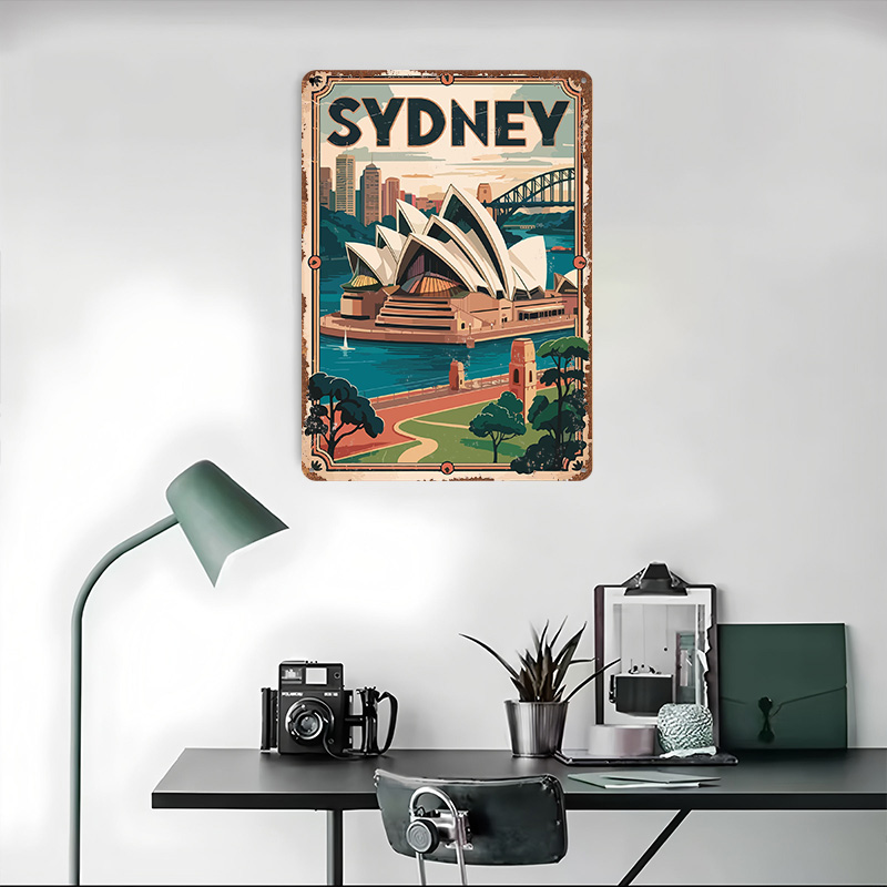 Sydney Travel 3D textuur gedru - Travel Accessories Sydney recensie en prijs