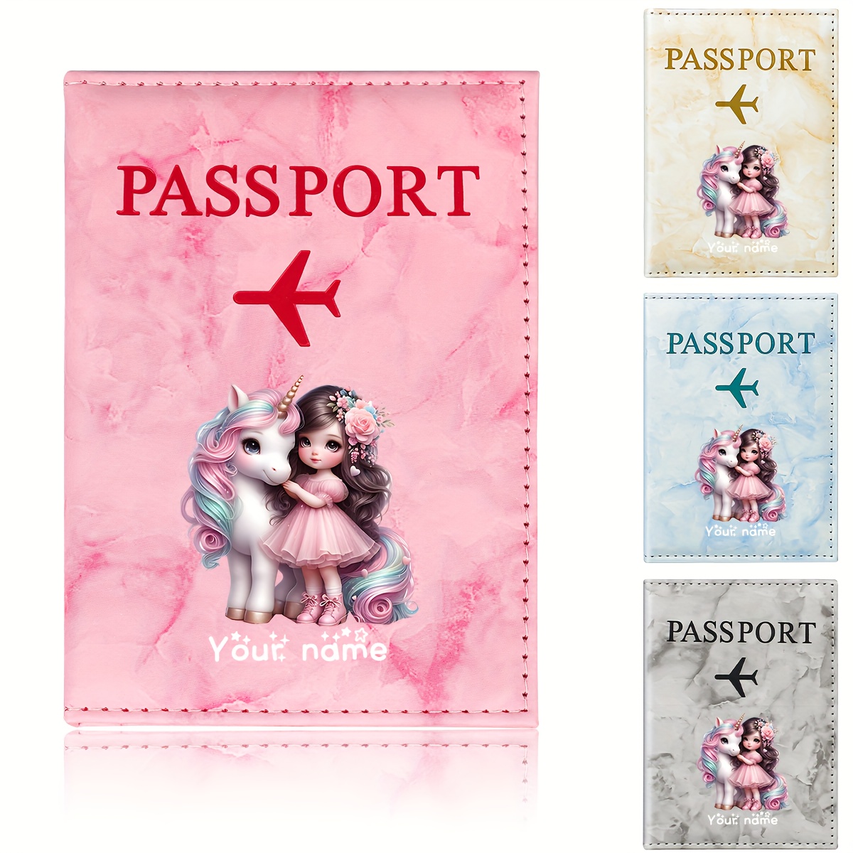 Unicorn Girl-patroon PU-paspoo - Travel Accessories And Gadgets recensie en prijs