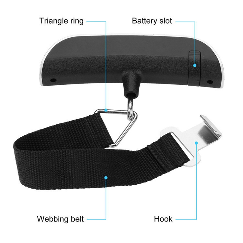 Draagbare weegschaal met digit - Luggage Scale Hanging recensie en prijs