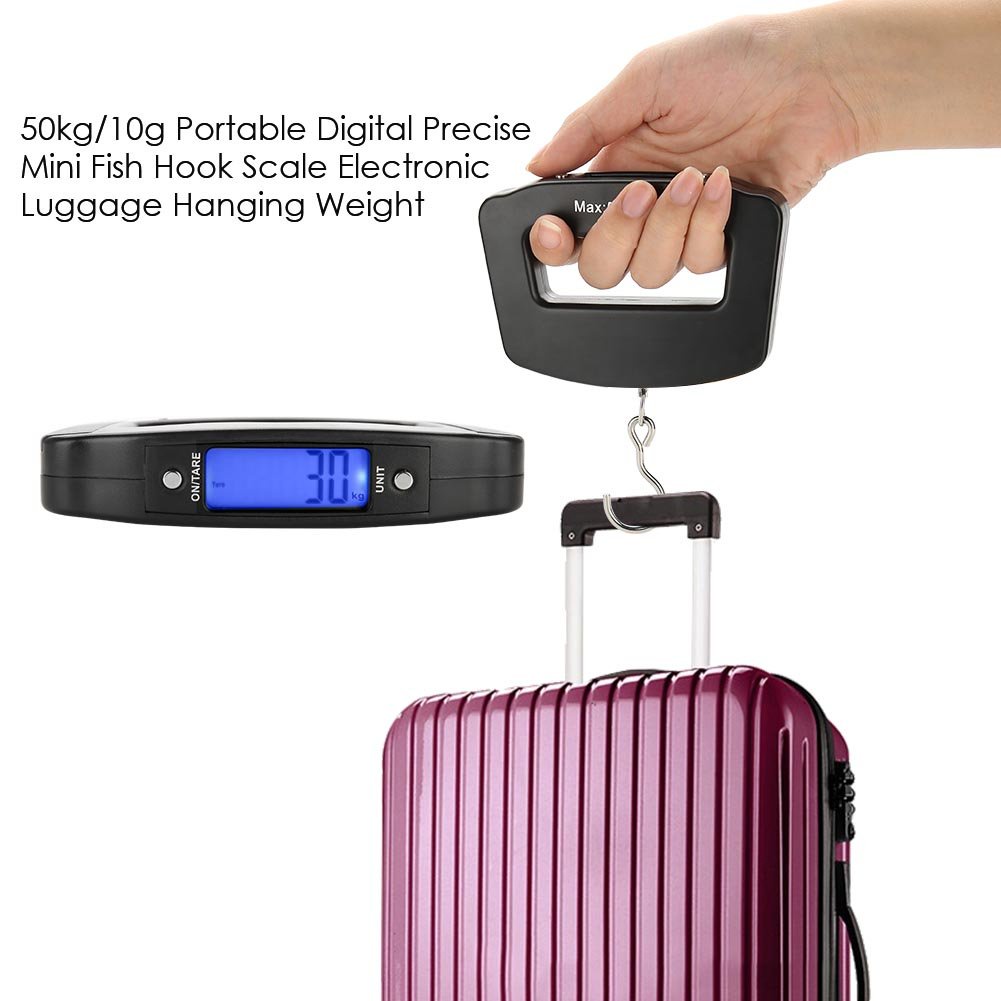50kg digitale visweegschaal me - Luggage Scale Hanging recensie en prijs