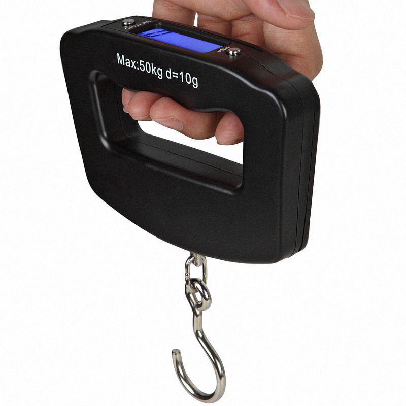 50kg digitale visweegschaal me - Luggage Scale Hanging recensie en prijs
