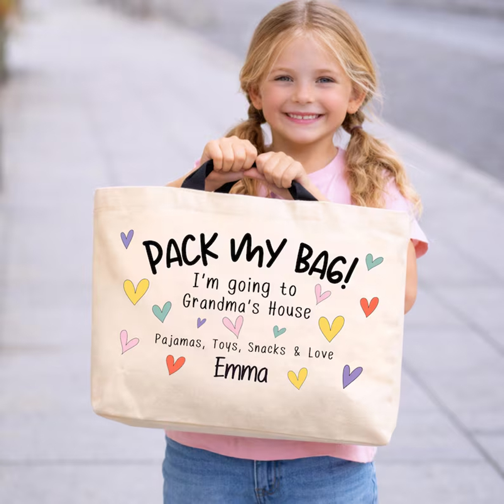 Elegante canvas tote bag met g - Travel Accessories Officeworks recensie en prijs