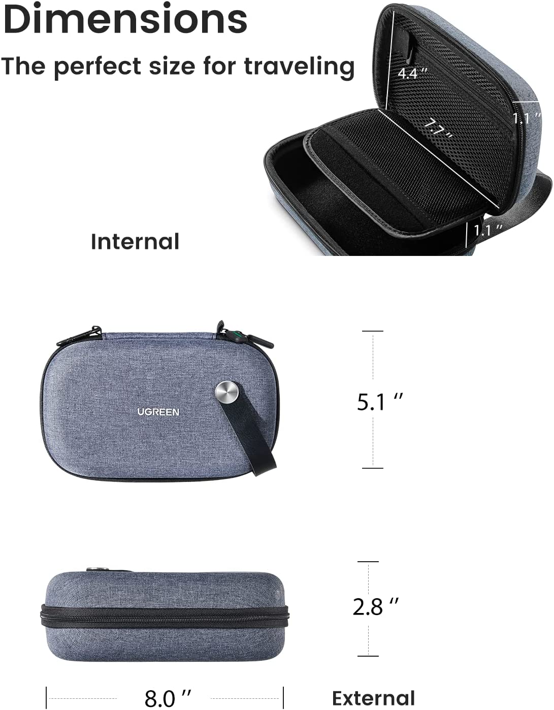 UGREEN Electronics Reisorganis - Travel Accessories Case recensie en prijs