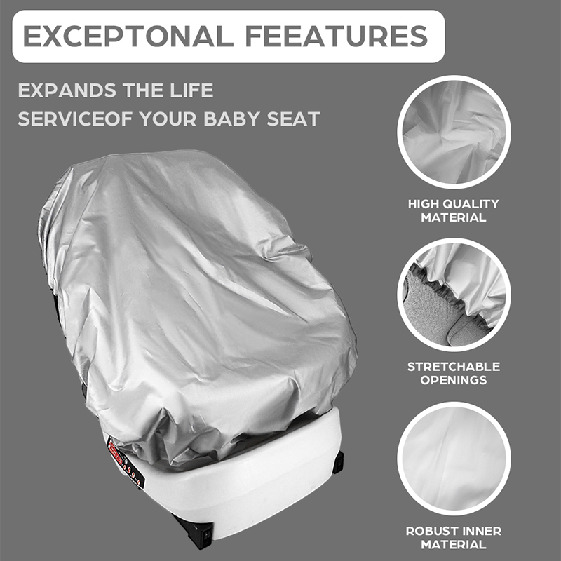 1PC zilveren baby-autostoel zo - Travel Accessories For 3 Year Old recensie en prijs
