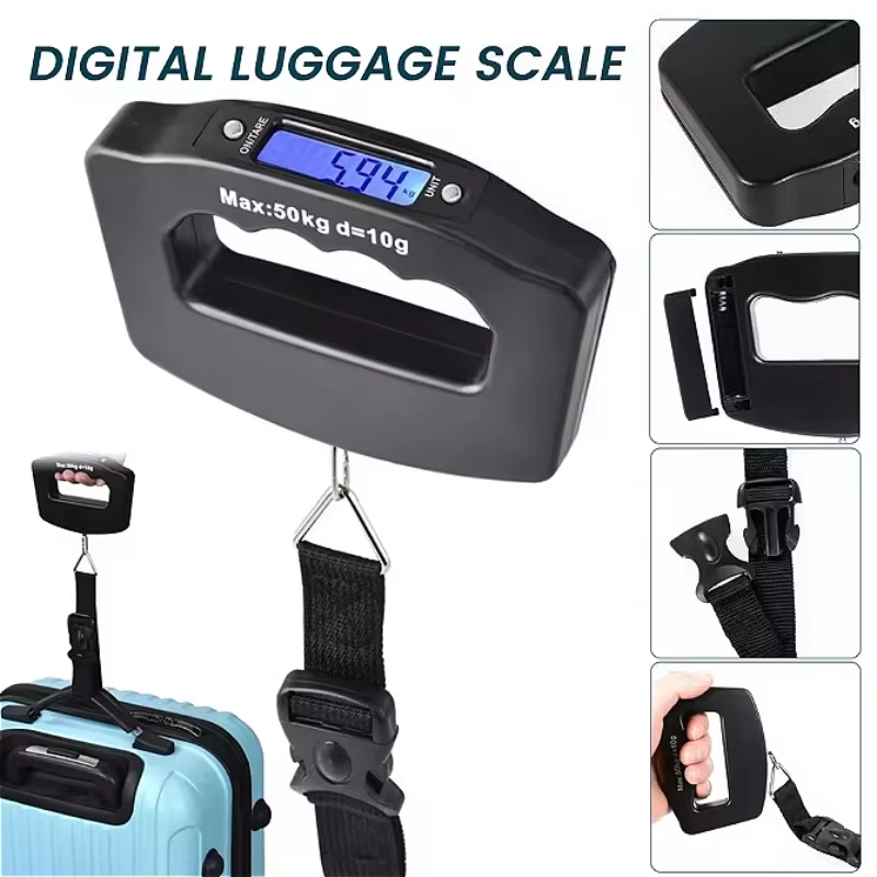 50kg/10g Digitale Bagageweegsc - Luggage Scale Hanging recensie en prijs