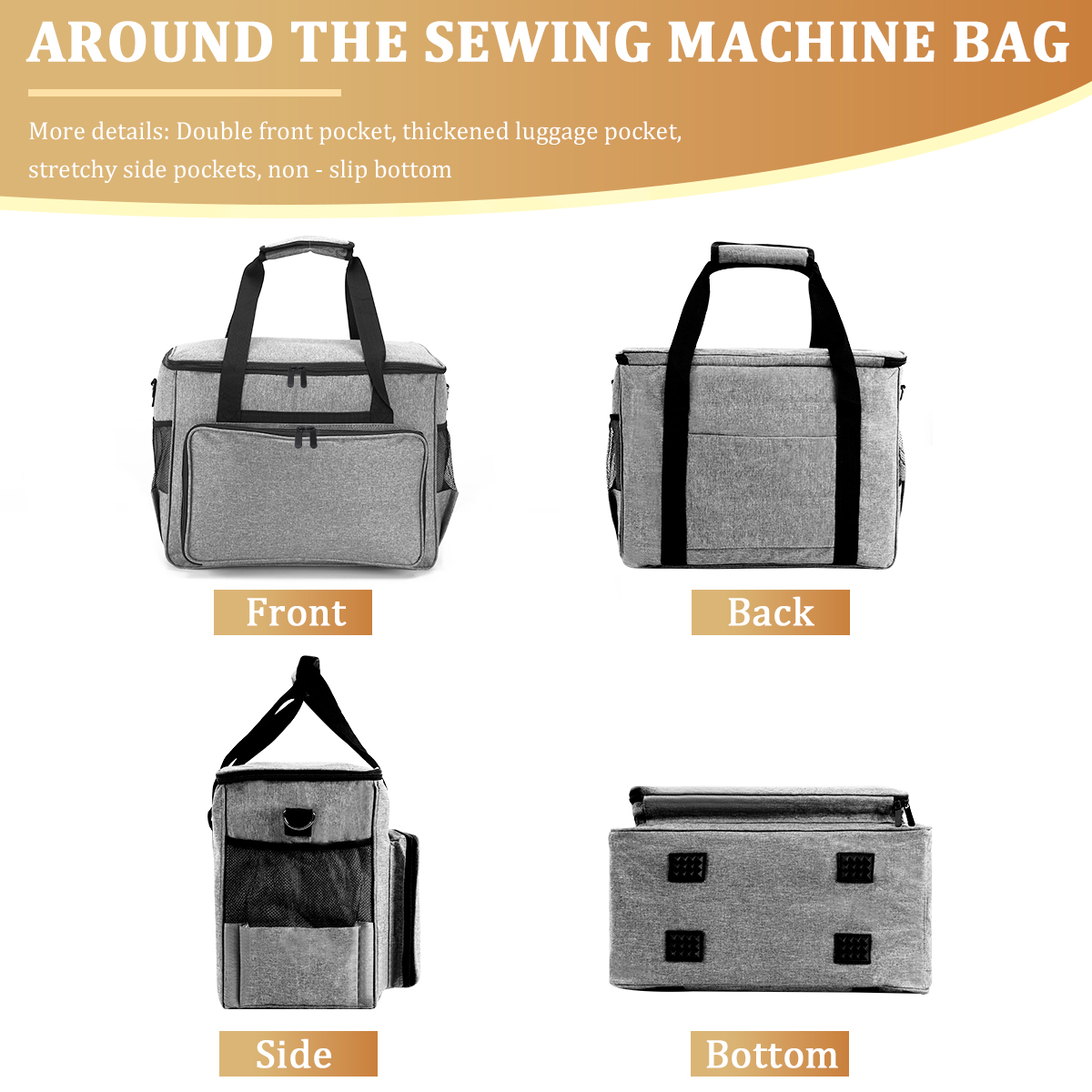 KOKNIT Naaimachine draagtas Op - Travel Accessories Case recensie en prijs