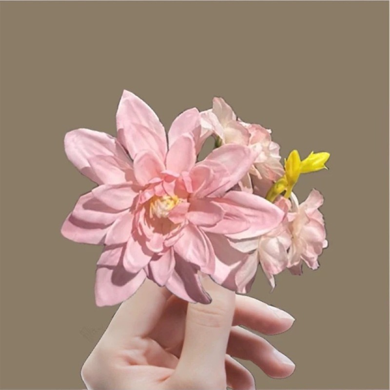 Roze blauwe bloem haarclip nie - Travel Accessories Bunnings recensie en prijs