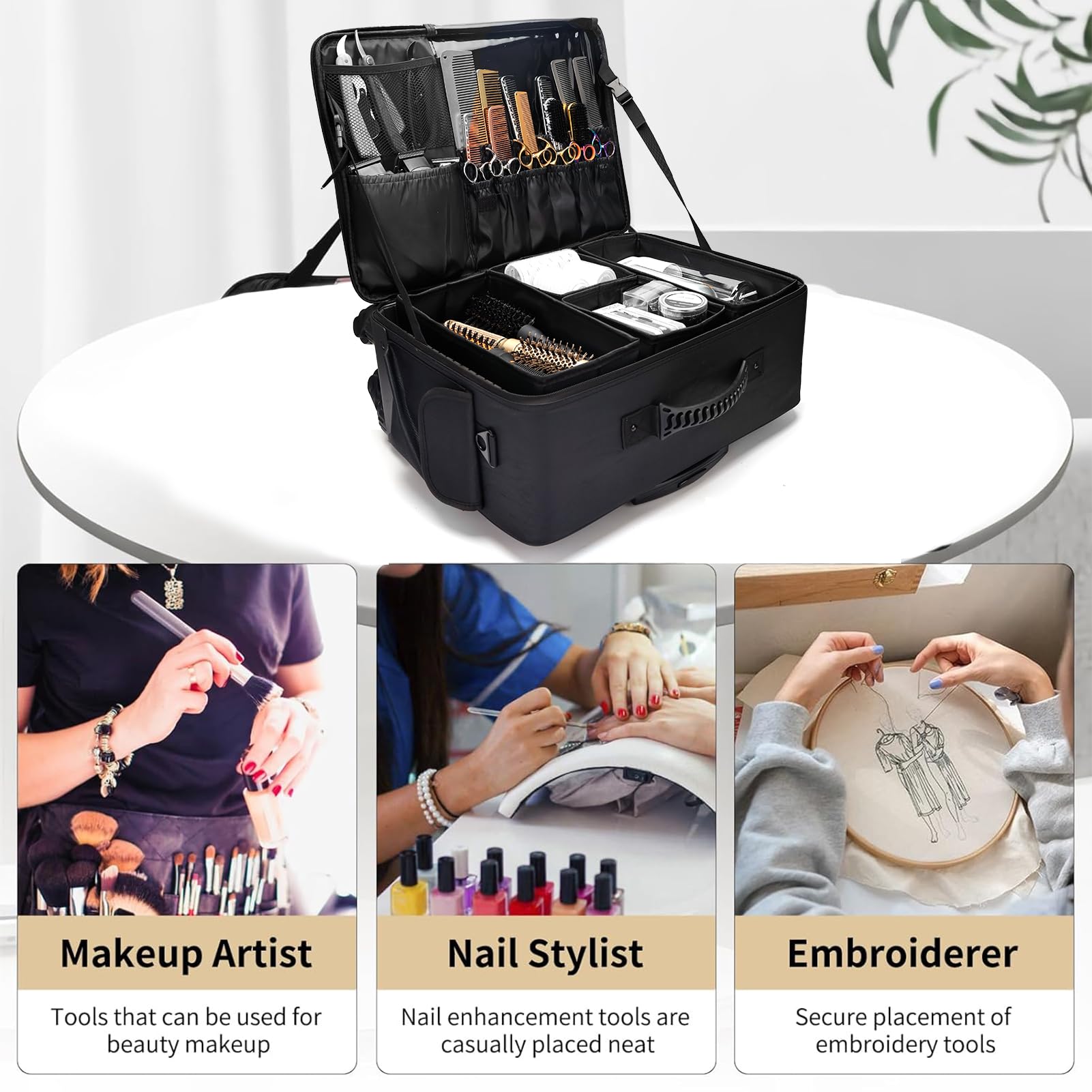 Salon Rollende Make-Up Case Tr - Travel Accessories For Train recensie en prijs