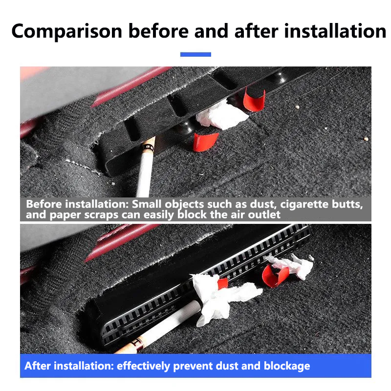 2x Auto Onder Seat Luchtuitlaa - Travel Accessories Under $5 recensie en prijs