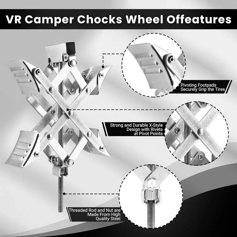 X-vormige RV-wielkegel geschik - Travel Accessories recensie en prijs