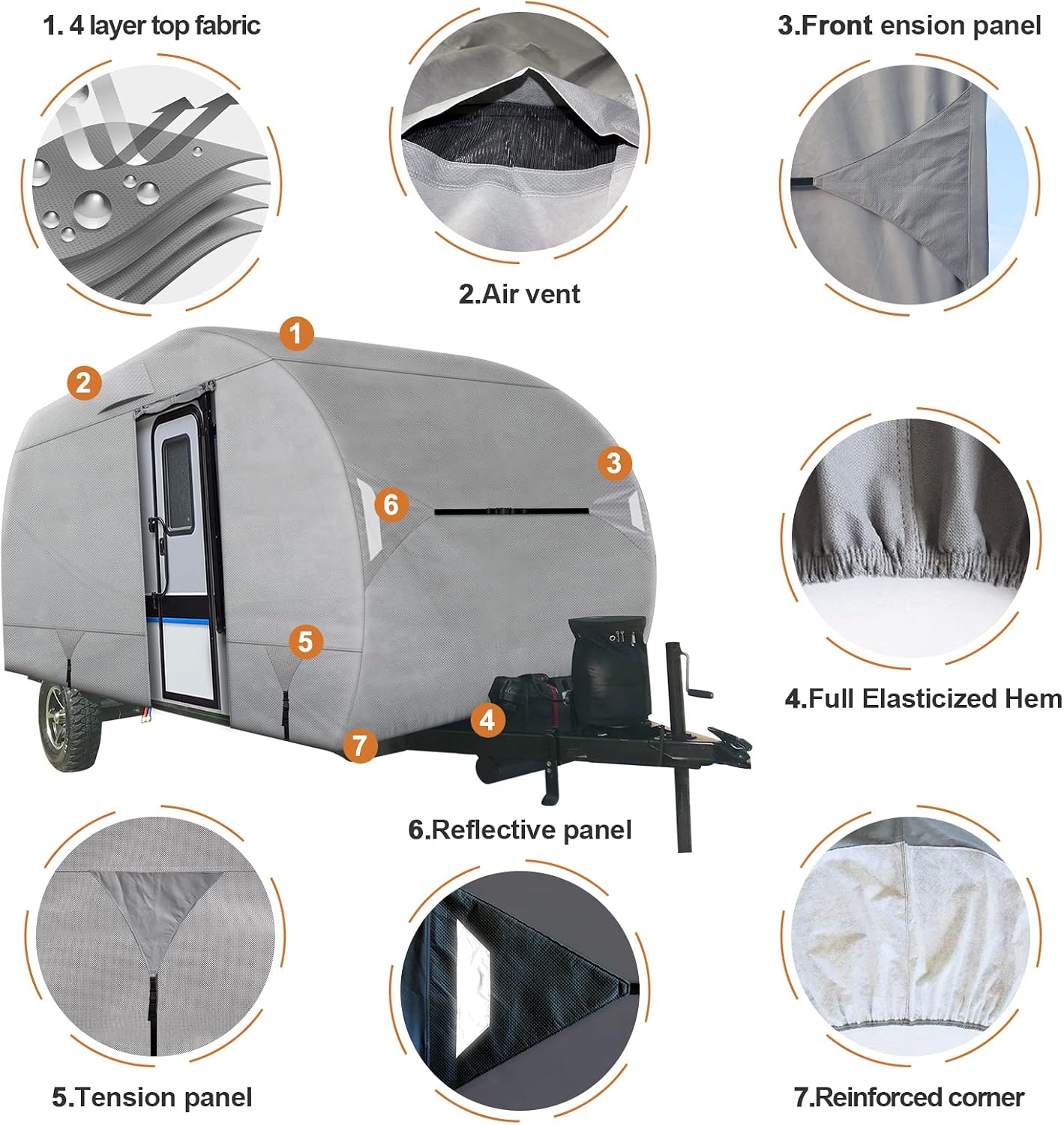 Leader Accessories R-POD Afdek - Travel Accessories recensie en prijs