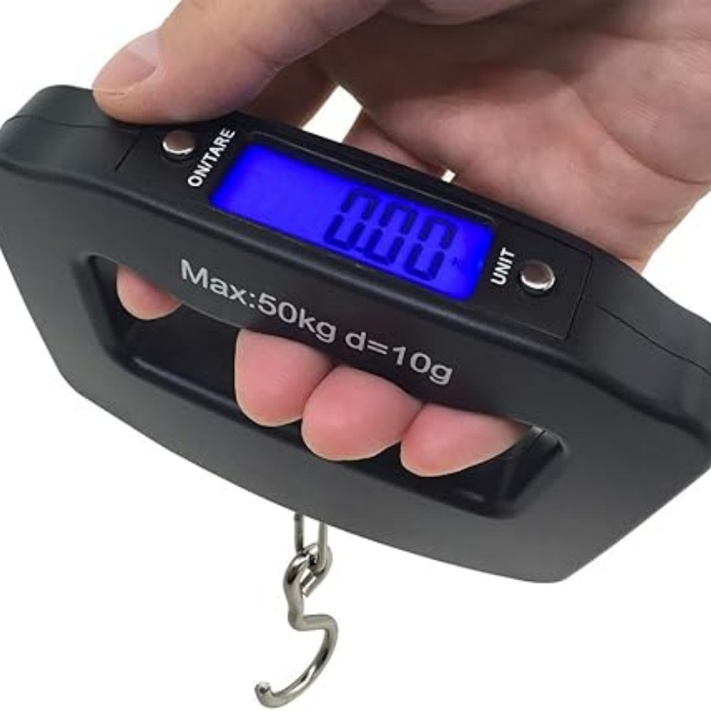 50 kg 10 g bagageweegschaal, L - Luggage Scale Hanging recensie en prijs