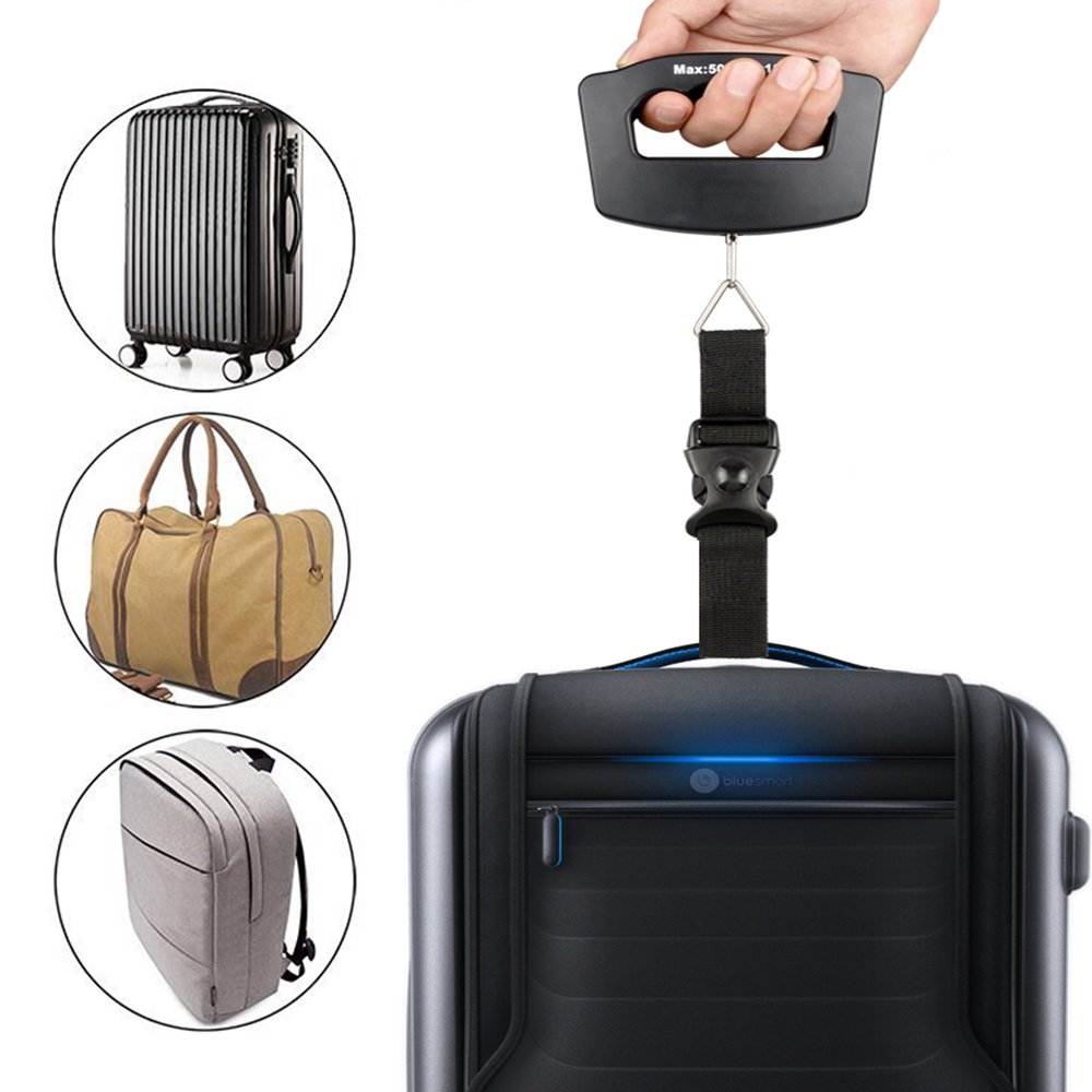 50 kg 10 g bagageweegschaal, L - Luggage Scale Hanging recensie en prijs