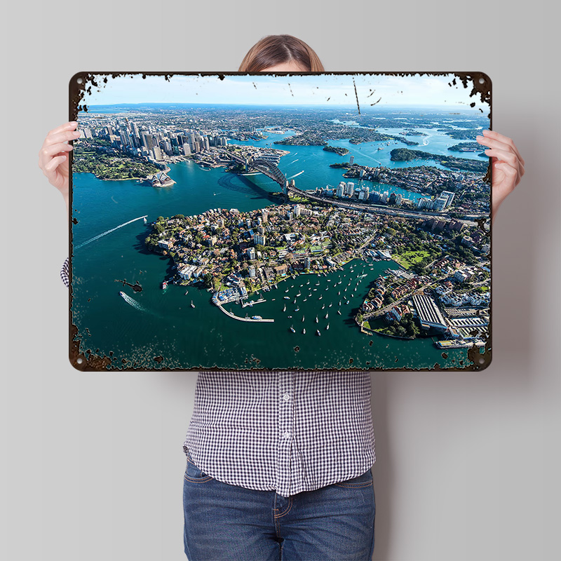 Sydney Australië Reisposter op - Travel Accessories Sydney recensie en prijs
