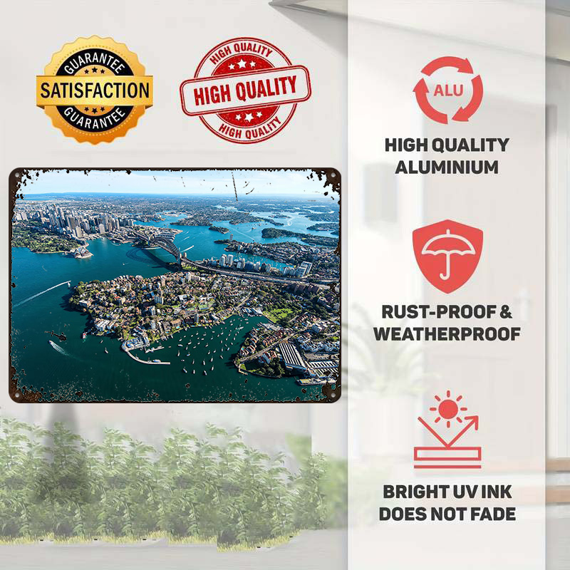 Sydney Australië Reisposter op - Travel Accessories Sydney recensie en prijs