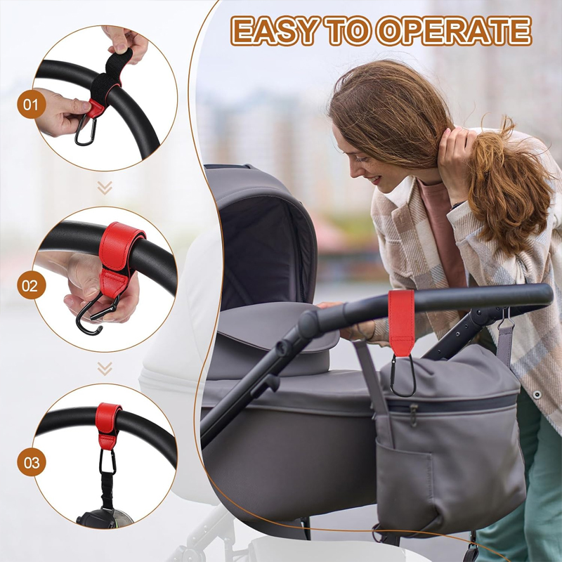 2 stuks lederen karrenhaken ki - Travel Accessories For 3 Year Old recensie en prijs