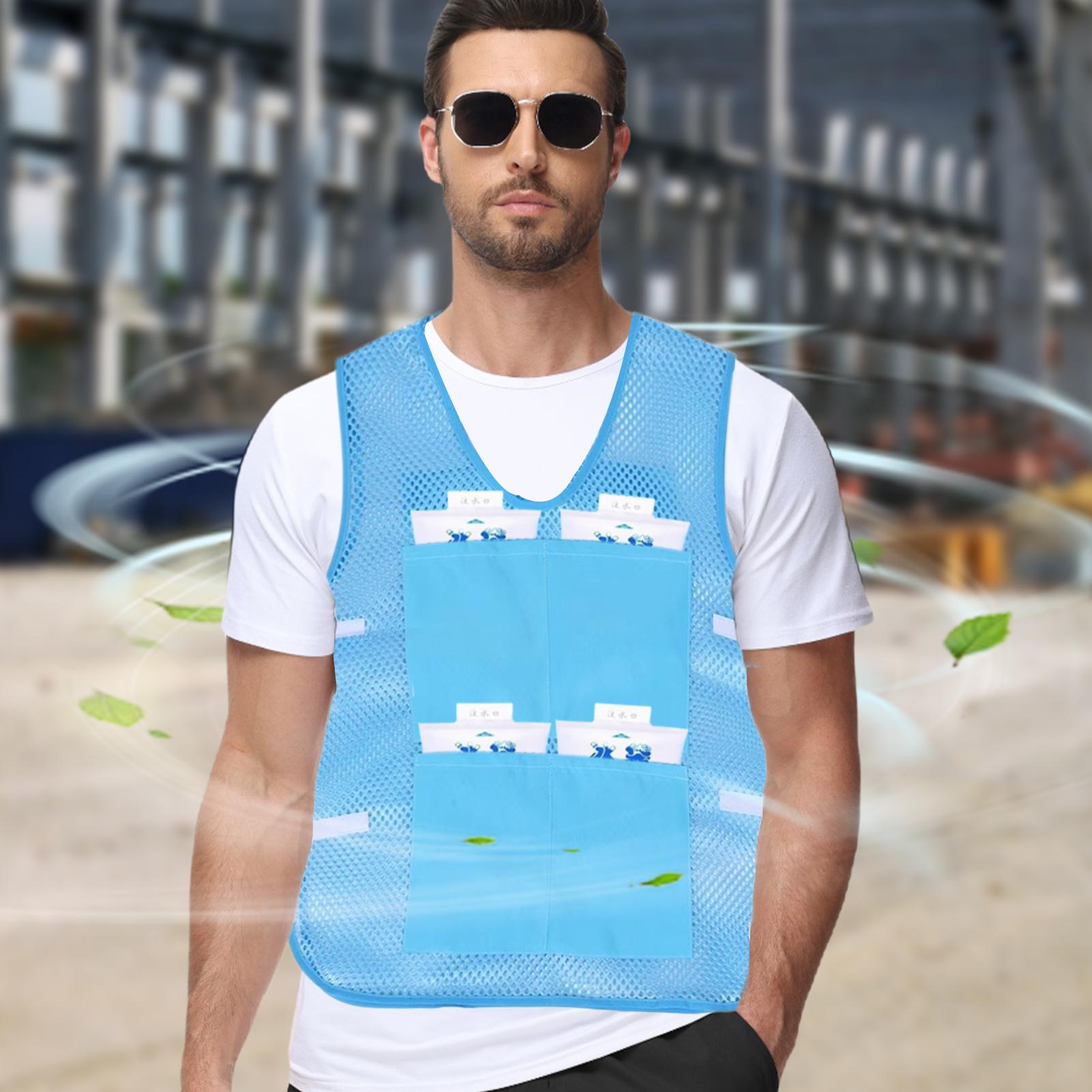 Koelvest voor heren, draagbaar - Travel Accessories And Gadgets recensie en prijs