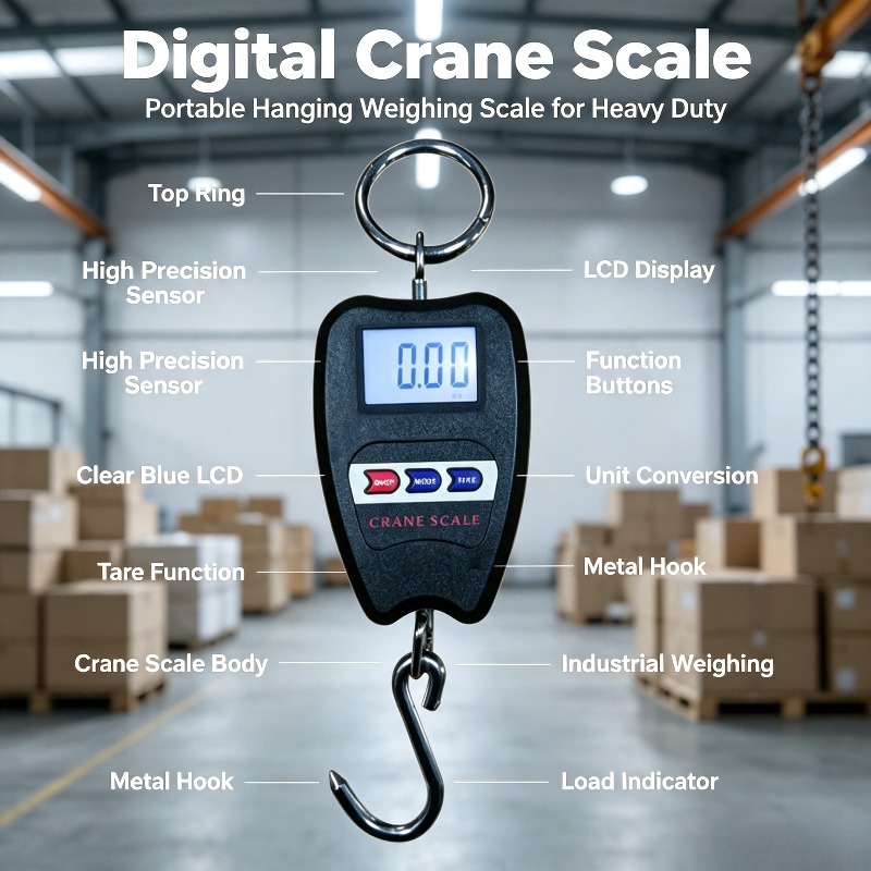 200 kg draagbare digitale hang - Luggage Scale Hanging recensie en prijs