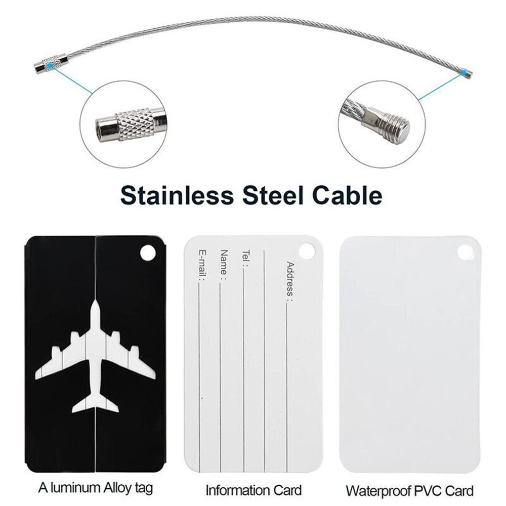 Aluminium Reisbagagelabels Her - Travel Accessories And Gadgets recensie en prijs