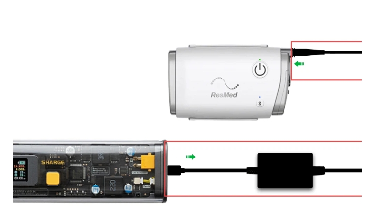 ResMed Airmini PD-oplaadkabel  - Travel Accessories For Train recensie en prijs