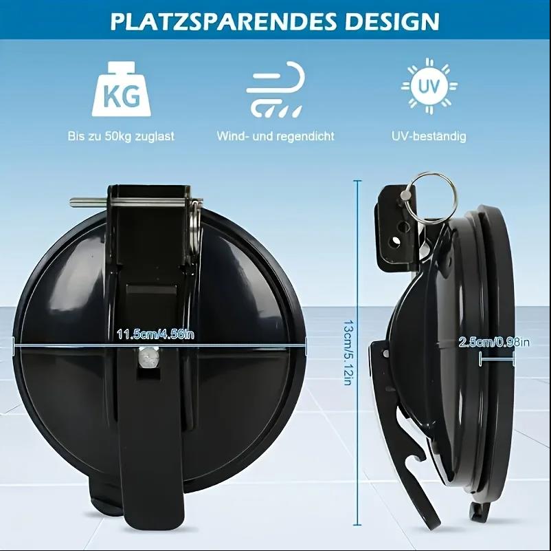 2 Stuks Zware Zuignappen Zwart - Travel Accessories recensie en prijs