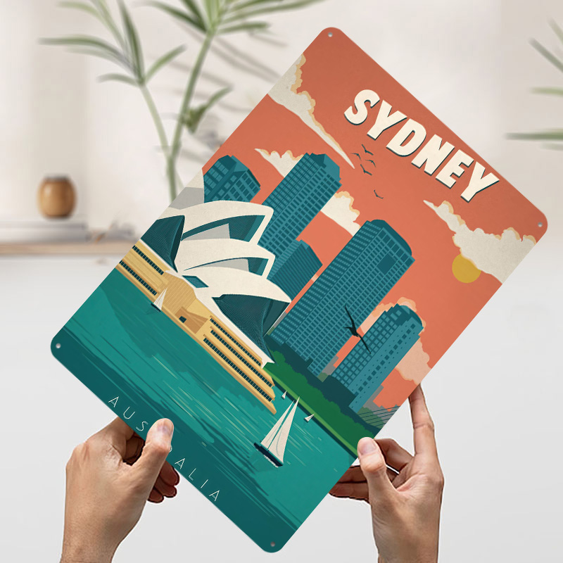 Sydney Travel Poster Aangepast - Travel Accessories Sydney recensie en prijs